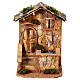 Casa con fontana presepe napoletano 10 cm 20x15x20 cm s1
