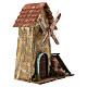 Mulino a vento scale presepe napoletano 10 cm 25x20x15 cm s3