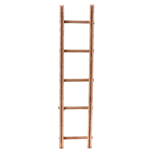 Wooden ladder of 10x3 cm for 4 cm Neapolitan Nativity Scene 3