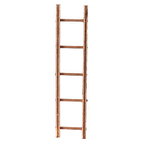 Wooden ladder Neapolitan nativity 4 cm 10x3 cm