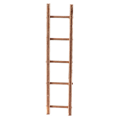 Wooden ladder Neapolitan nativity 4 cm 10x3 cm 1