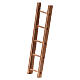 Wooden ladder Neapolitan nativity 4 cm 10x3 cm s2