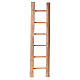 Wooden ladder for Neapolitan nativity scene 8-10 cm 15x5 cm s3