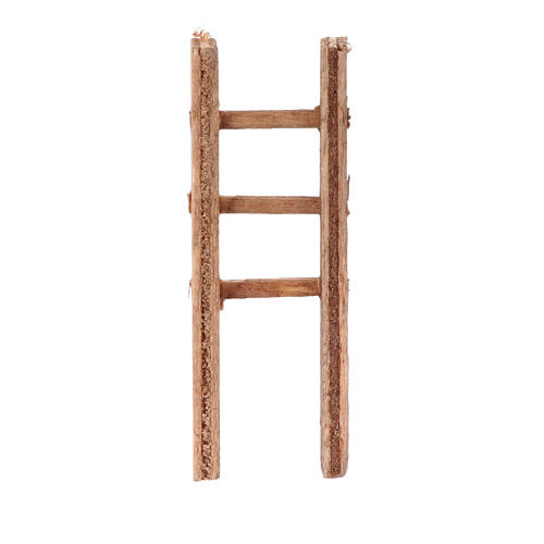 Escada madeira presépio napolitano 4 cm 5x2 cm 3
