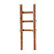 Wooden ladder for 4 cm Neapolitan nativity scene 5x2 cm s1