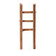 Wooden ladder for 4 cm Neapolitan nativity scene 5x2 cm s3