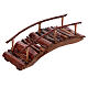 Ponte presepe napoletano legno 4-6 cm 5x15 cm s2