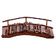 Ponte presepe napoletano legno 4-6 cm 5x15 cm s4