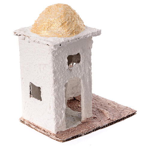 Orientalisches Haus, sortiert, Krippenzubehör, neapolitanische Krippe, Höhe 10–12 cm 4