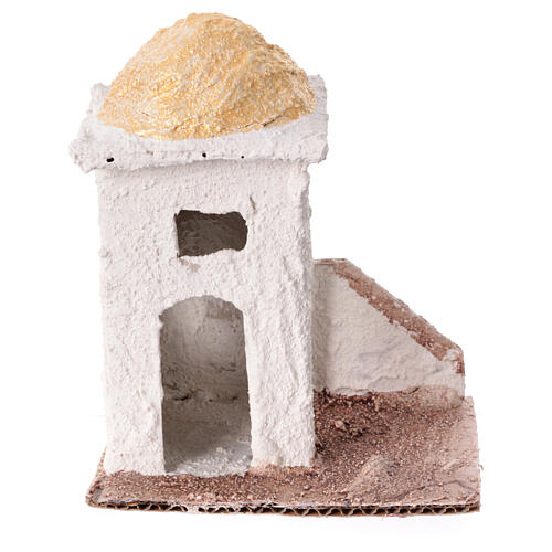 Wooden Arab house, different models, for Neapolitan Nativity Scene, h 10-12 cm 3