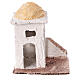 Casa araba legno assortite presepe napoletano h 10-12 cm  s3