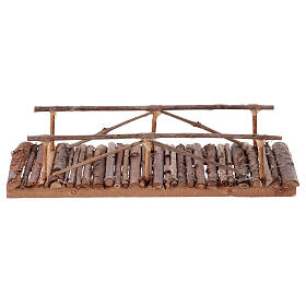 Wooden bridge of 20x10 cm for 8-10 cm Neapolitan Nativity Scene
