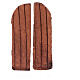 Porte terracotta presepe napoletano 6-8 cm 10x5 cm s3