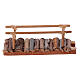 Ponte legno presepe napoletano 4 cm 5x5x10 cm s4