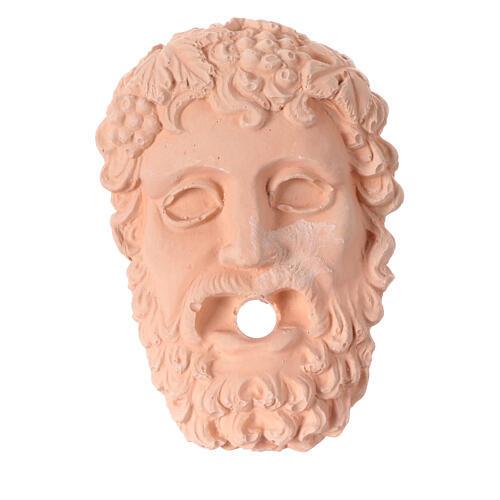 Tête Zeus pour fontaine crèche napolitaine 10 cm 6,5x4,5 cm 1