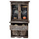 Credenza miniatura presepe napoletano 12-16 cm legno 15x5x5 s1
