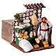 Neapolitan nativity scene animated cheese seller 8 cm s3