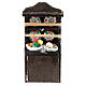 Credenza assortita miniatura presepe Napoli 6 cm legno 10x5x2 cm s1