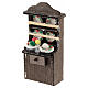 Credenza assortita miniatura presepe Napoli 6 cm legno 10x5x2 cm s3