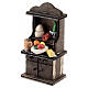 Credenza assortita miniatura presepe Napoli 6 cm legno 10x5x2 cm s5