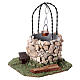 Pozzo presepe napoletano per statue 10 cm legno 10x10x10 cm s2