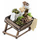 Vegetable market stall for 12 cm Neapolitan Nativity Scene 5x10x5 cm s3