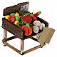 Étal fruits marché crèche napolitaine 8 cm 5x10x5 cm s3