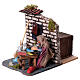 Ciabattino movimento presepe napoletano 8 cm 15x10x15 cm s2