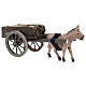 Hay wagon for 8 cm Neapolitan Nativity Scene, 5x15x5 cm s3