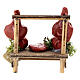 Banchetto macelleria presepe 6 cm Napoli 5x5x3 cm s4