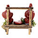 Nativity scene butcher's stall 6 cm Naples 5x5x3 cm s4