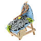 Banco pesce miniatura presepe 6 cm Napoli 5x4x5 cm s2