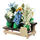 Nativity scene flowers stand 8-10 cm Naples 5x5x3 cm s2