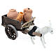 Carro anfore vasi presepe 8 cm Napoli 5x5x10 cm s3