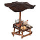 Banco uova galline presepe napoletano 6 cm 5x5x5 cm s2