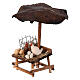 Banco uova galline presepe napoletano 6 cm 5x5x5 cm s3