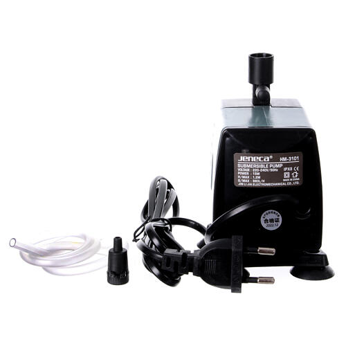 Professional water pump for Nativity Scene, 15W 880 l/h 5