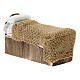 Letto singolo miniatura presepe 8 cm Napoli 5x10x5 cm s3