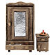 Bedroom set with closet and nightstand for 8 cm Neapolitan Nativity Scene s1