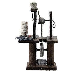 Old sewing machine for 8 cm Neapolitan Nativity Scene, 10x5 cm