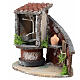 Ambientazione pozzo presepe napoletano 10 cm legno 15x15x10 cm s2
