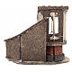 Ambientazione pozzo presepe napoletano 10 cm legno 15x15x10 cm s4