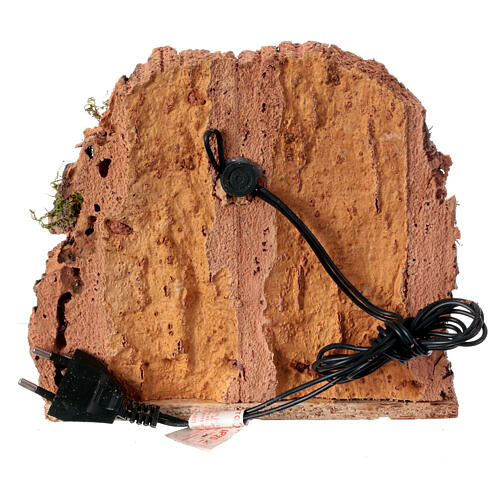 Szopka z korka, 20x20x15 cm 4