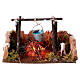 Fire pot Nativity scene Naples 10-12 cm illuminated 10x15x10 cm s1