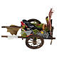 Carro pescivendolo presepe 10 cm Napoli 10x15x5 cm s4