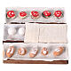Set 3 spaselle panettiere presepe napoletano 8-10 cm 10x3 cm s1