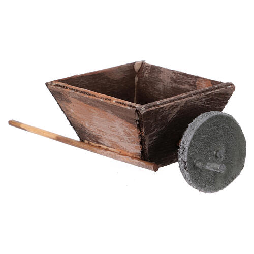 Mühle mit Rad, Krippenzubehör, neapolitanische Krippe, für 8 cm Krippe – 3 × 10 × 5 cm 2