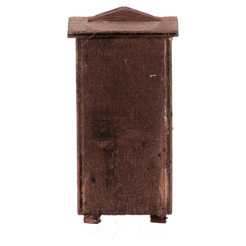 Louceiro miniatura presépio napolitano 8 cm madeira terracota 4