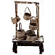 Banco cesti presepe 12 cm Napoli 15x10x5 cm s4