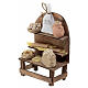 Banchetto pasta presepe 12 cm napoletano 15x10x5 cm s2